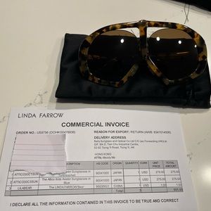 Linda Farrow eyewear